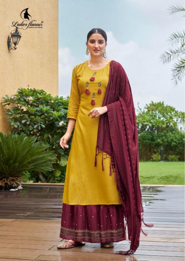 LF Ruhana 2 Rayon Fancy Embroidery Readymade Salwar 